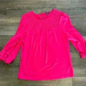 Adrianna Papell top.  Pink, women’s size M. Good condition, very cute style!